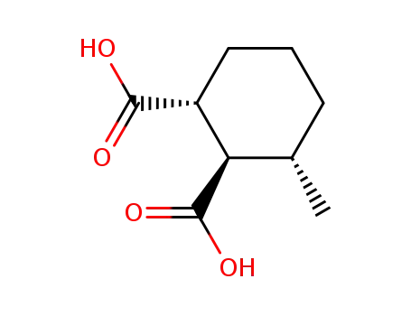 (+/-)-3<i>c</i>-methyl-cyclohexane-1<i>r</i>,2<i>t</i>-dicarboxylic acid