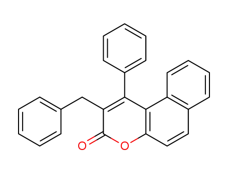 3-benzyl-4-phenyl-5,6-benzocoumarin