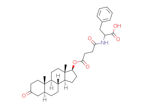 dihydrotestosterone ester of N-(3-carboxypropanoyl)-β-phenyl-α-alanine
