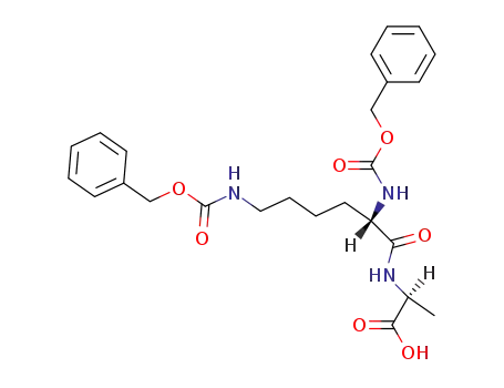 <i>N</i>-(<i>N</i><sup>2</sup>,<i>N</i><sup>6</sup>-bis-benzyloxycarbonyl-L-lysyl)-L-alanine