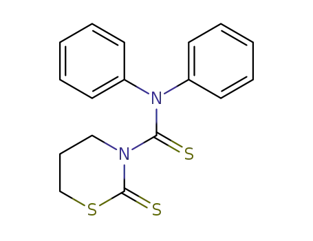 Tetrahydro-N,N-diphenyl-2-thioxo-2H-1,3-thiazin-3-thiocarboxamid