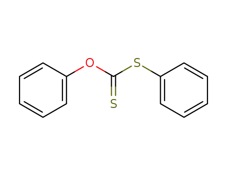 Molecular Structure of 13509-35-8 (Carbonic acid, dithio-, O,S-diphenyl ester)