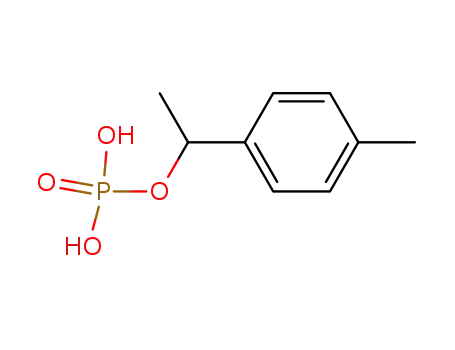 Benzenemethanol, alpha,4-dimethyl-, dihydrogen phosphate (9CI)