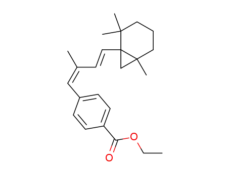 4-[(1Z,3E)-2-Methyl-4-(2,2,6-trimethyl-bicyclo[4.1.0]hept-1-yl)-buta-1,3-dienyl]-benzoic acid ethyl ester