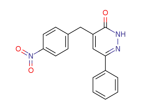 4-(4-Nitro-benzyl)-6-phenyl-2H-pyridazin-3-one