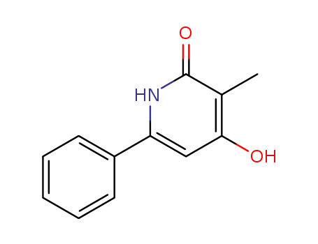 4-Hydroxy-3-methyl-6-phenyl-1H-pyridin-2-one
