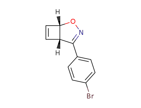 4-(4-bromo-phenyl)-(1<i>r</i><i>H</i>,5<i>c</i><i>H</i>)-2-oxa-3-aza-bicyclo[3.2.0]hepta-3,6-diene