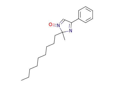 Molecular Structure of 136440-26-1 (2-METHYL-2-NONYL-4-PHENYL-2H-IMIDAZOLE-1-OXIDE, FREE RADICAL, 99+%)