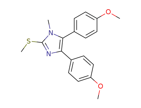 1-methyl-4,5-bis(4-methoxyphenyl)-2-(methylthio)imidazole