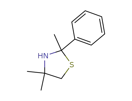 2,4,4-trimethyl-2-phenylthiazolidine