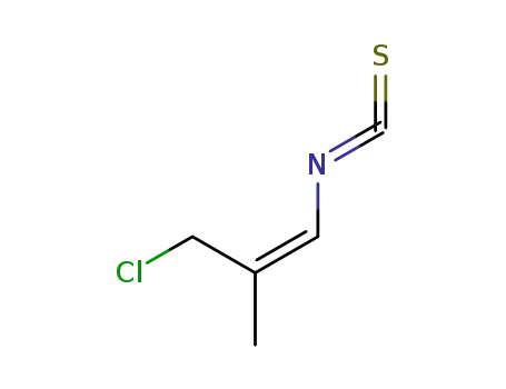 Molecular Structure of 62927-31-5 (1-Propene, 3-chloro-1-isothiocyanato-2-methyl-)