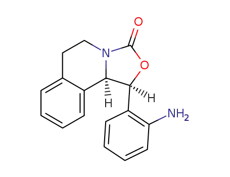 1<i>t</i>-(2-amino-phenyl)-(10b<i>r</i>)-1,5,6,10b-tetrahydro-oxazolo[4,3-<i>a</i>]isoquinolin-3-one