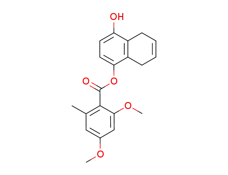 5,8-dihydro-4-(2',4'-dimethoxy-6'-methylbenzoyloxy)-1-naphthol
