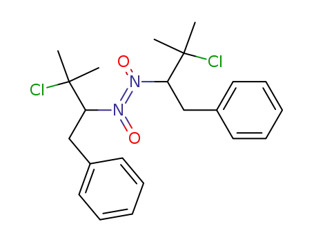 Diazene, bis[2-chloro-2-methyl-1-(phenylmethyl)propyl]-, 1,2-dioxide