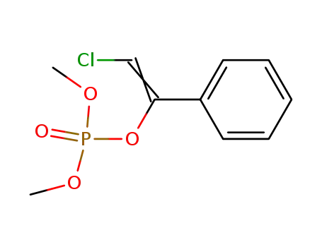 Molecular Structure of 39104-27-3 (Phosphoric acid, 2-chloro-1-phenylethenyl dimethyl ester)