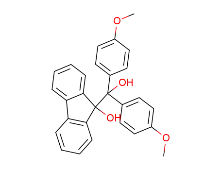 9-[hydroxy-bis-(4-methoxy-phenyl)-methyl]-fluorenol-<sup>(9)</sup>
