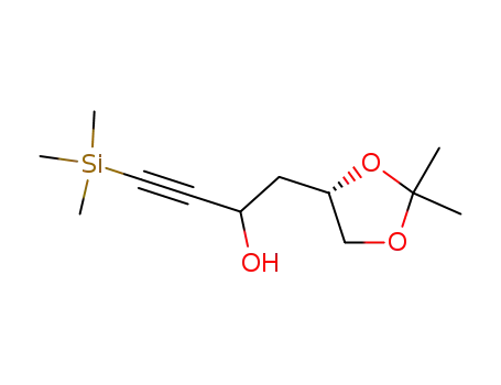 1-(2,2-dimethyl-[1,3]dioxolan-4-yl)-4-trimethylsilylbut-3-yn-2-ol