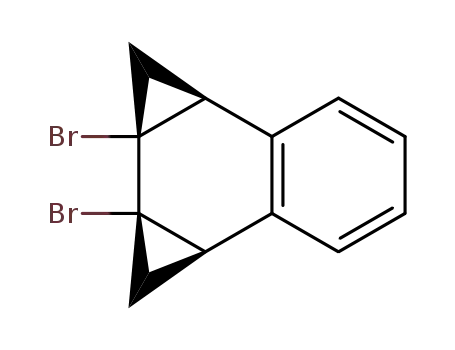 syn-1a,1b-Dibrom-1a,1b,2a,6b-tetrahydro-1H,2H-dicyclopropa<a,c>naphthalin