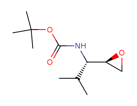 Carbamic acid,[(1S)-2-methyl-1-(2R)-oxiranylpropyl]-, 1,1-dimethylethyl ester (9CI)