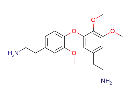 5-(β-aminoethyl)-2,3-dimethoxyphenyl 4'-(β-aminoethyl)-2'-methoxyphenyl ether