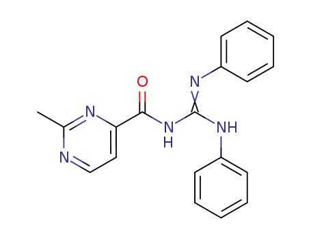 4-<(NN'-diphenylamidino)carbamoyl>-2-methylpyrimidine