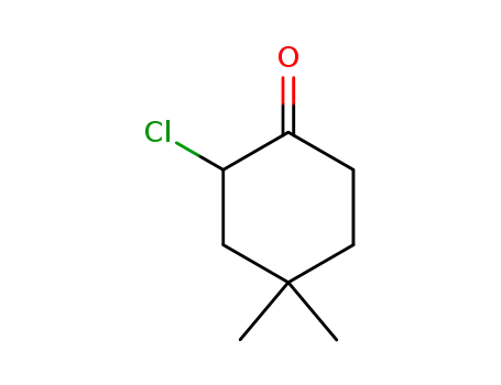 Molecular Structure of 62172-98-9 (Cyclohexanone, 2-chloro-4,4-dimethyl-)