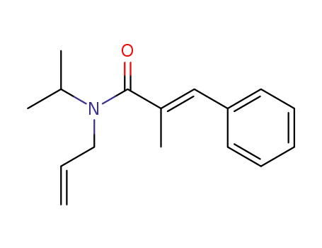 N-Allyl-N-isopropyl-α-methyl-zimtsaeureamid