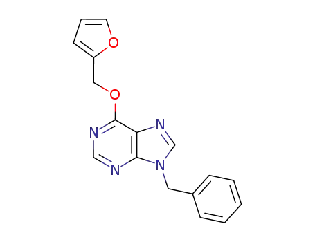 9-Benzyl-6-(furan-2-ylmethoxy)-9H-purine