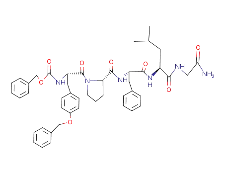 Z-Tyr(Bzl)-Pro-Phe-Leu-Gly-NH<sub>2</sub>