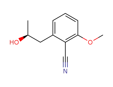 (S)-2-(2-Hydroxypropyl)-6-methoxybenzonitrile