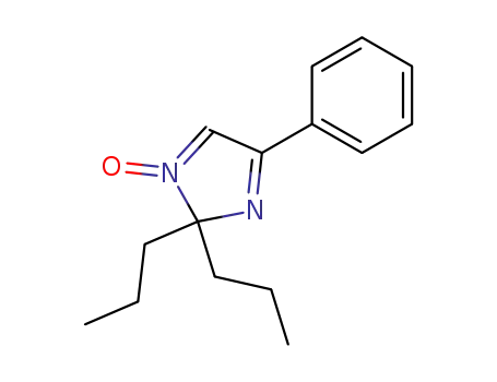 2H-Imidazole, 4-phenyl-2,2-dipropyl-, 1-oxide