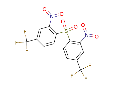 2-Nitro-1-[2-nitro-4-(trifluoromethyl)phenyl]sulfonyl-4-(trifluoromethyl)benzene