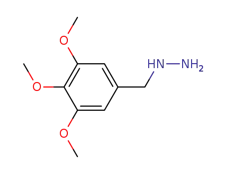 Molecular Structure of 60354-96-3 (3,4,5-TRIMETHOXY-BENZYL-HYDRAZINE)