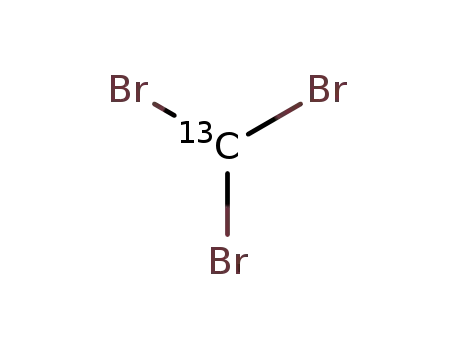 Molecular Structure of 72802-81-4 (BROMOFORM (13C))