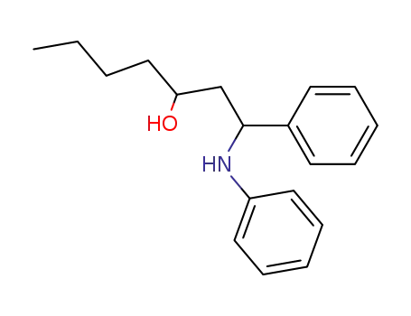 1-Anilino-1-phenyl-heptanol-<sup>(3)</sup>