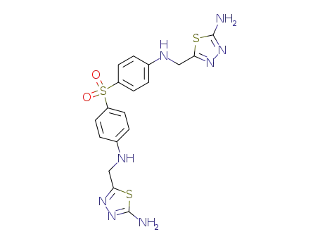 p,p'-bis(2-amino-1,3,4-thiadiazol-5-yl-methylamino)diphenyl sulphone