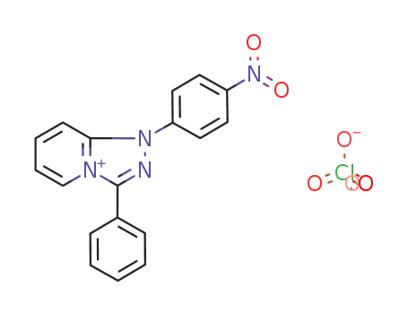 1-(4-Nitro-phenyl)-3-phenyl-1H-[1,2,4]triazolo[4,3-a]pyridin-4-ylium; perchlorate