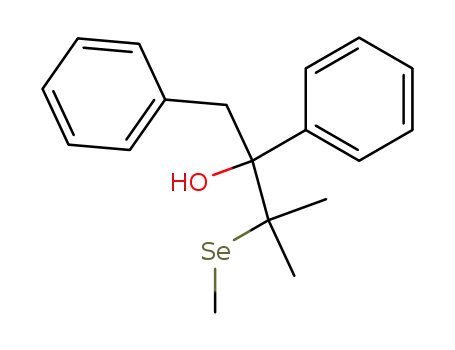 3-methyl-3-(methylselanyl)-1,2-diphenylbutan-2-ol