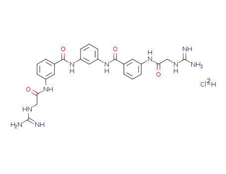 bis-1,3-<3-(guanidinoacetamido)benzamido>benzene dihydrochloride