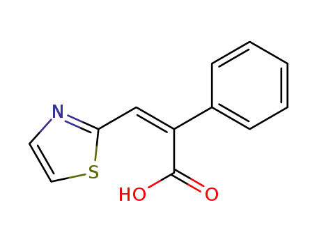 (Z)-2-phenyl-3-(2-thiazolyl)acrylic acid