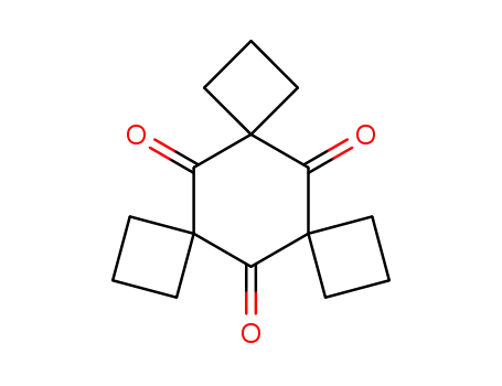 Molecular Structure of 4893-01-0 (Trispiro[3.1.3.1.3.1]pentadecane-5,10,15-trione)