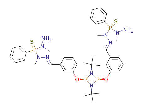 C<sub>38</sub>H<sub>54</sub>N<sub>10</sub>O<sub>2</sub>P<sub>4</sub>S<sub>2</sub>