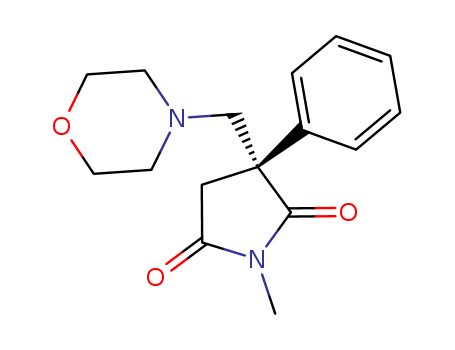 2,5-Pyrrolidinedione, 1-methyl-3-(4-morpholinylmethyl)-3-phenyl-