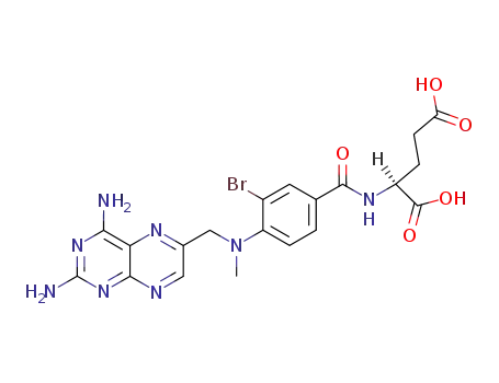 N-(3-bromo-4-{[(2,4-diaminopteridin-6-yl)methyl](methyl)amino}benzoyl)glutamic acid