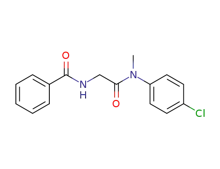 N-[2-[(4-chlorophenyl)methylamino]-2-oxoethyl]benzamide