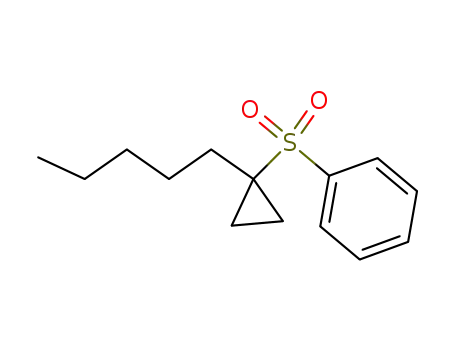 Benzene, [(1-pentylcyclopropyl)sulfonyl]-