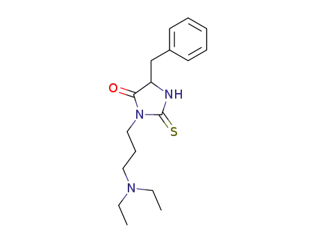 5-Benzyl-3-(3-(diethylamino)propyl)-2-thiohydantoin