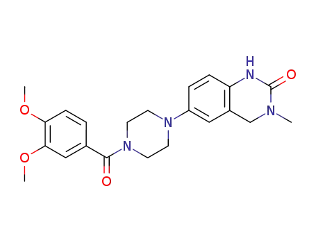 6-[4-(3,4-Dimethoxy-benzoyl)-piperazin-1-yl]-3-methyl-3,4-dihydro-1H-quinazolin-2-one