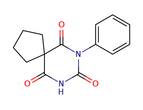 7,9-Diazaspiro[4.5]decane-6,8,10-trione,7-phenyl- cas  77500-87-9