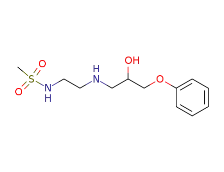 N-[2-(2-Hydroxy-3-phenoxy-propylamino)-ethyl]-methanesulfonamide
